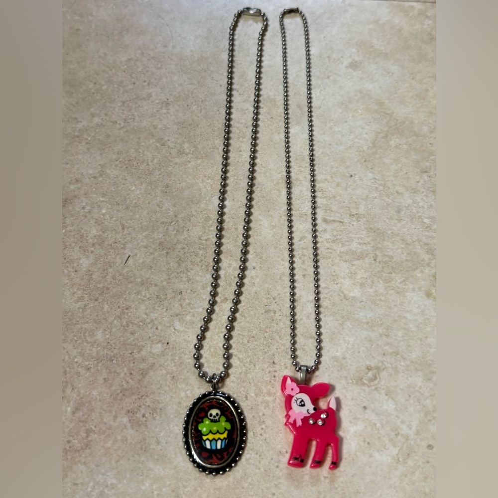 Quirky/Funky Pair of Necklaces. Super fun!!